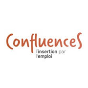 Logo de Confluences, dédié à l'insertion professionnelle.